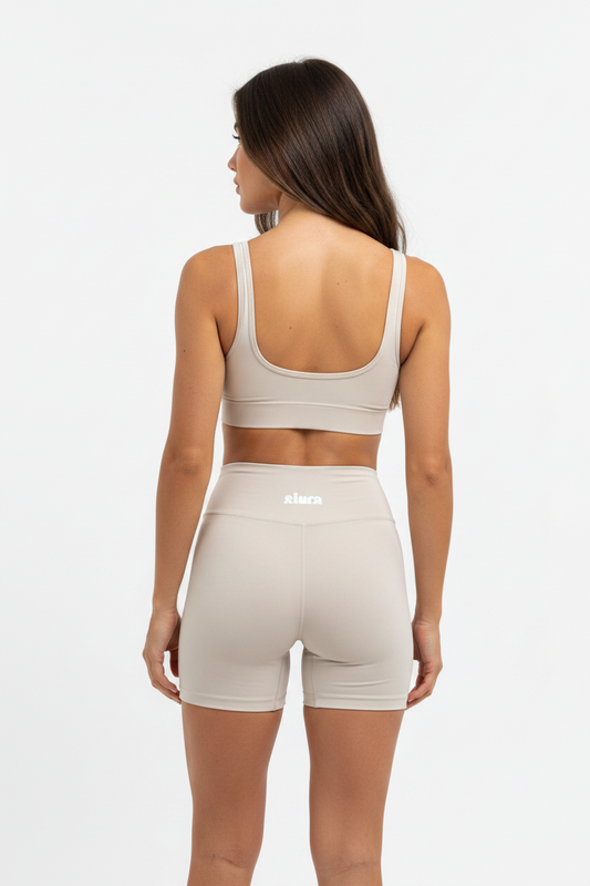 sivra's high rise yoga shorts