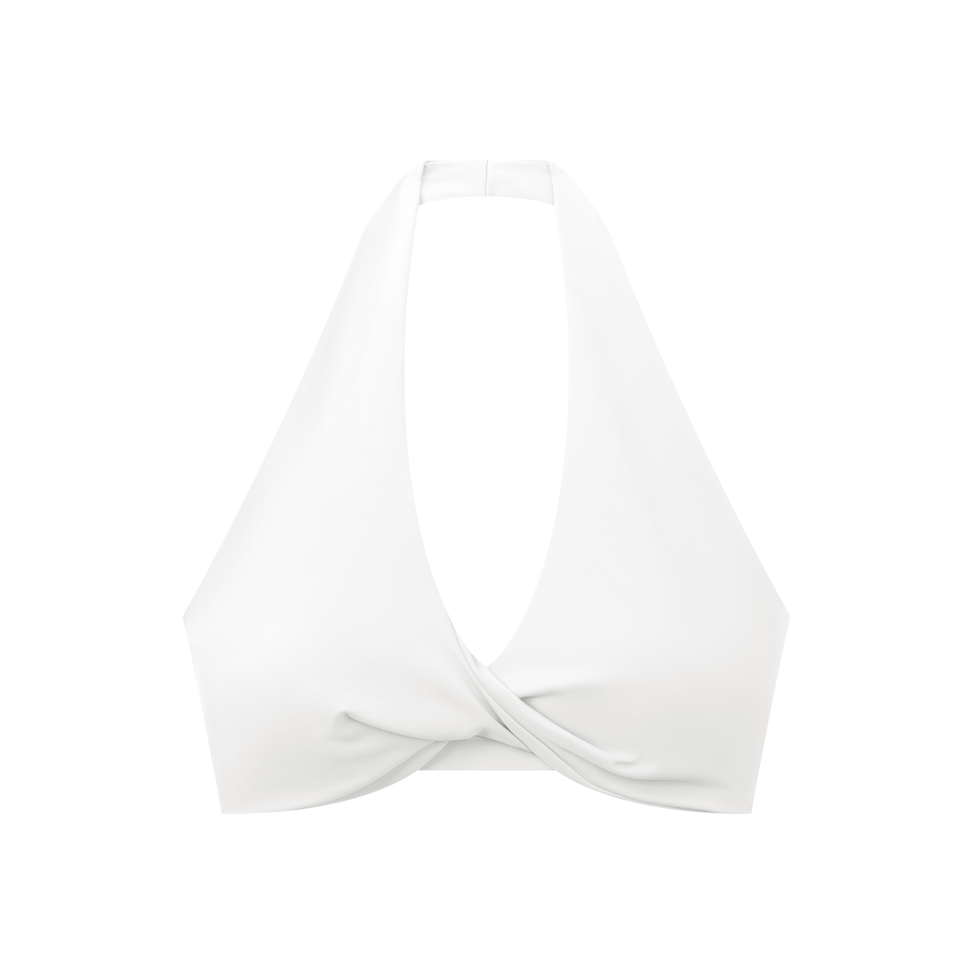 sivra's beyond pleated halter sports bra