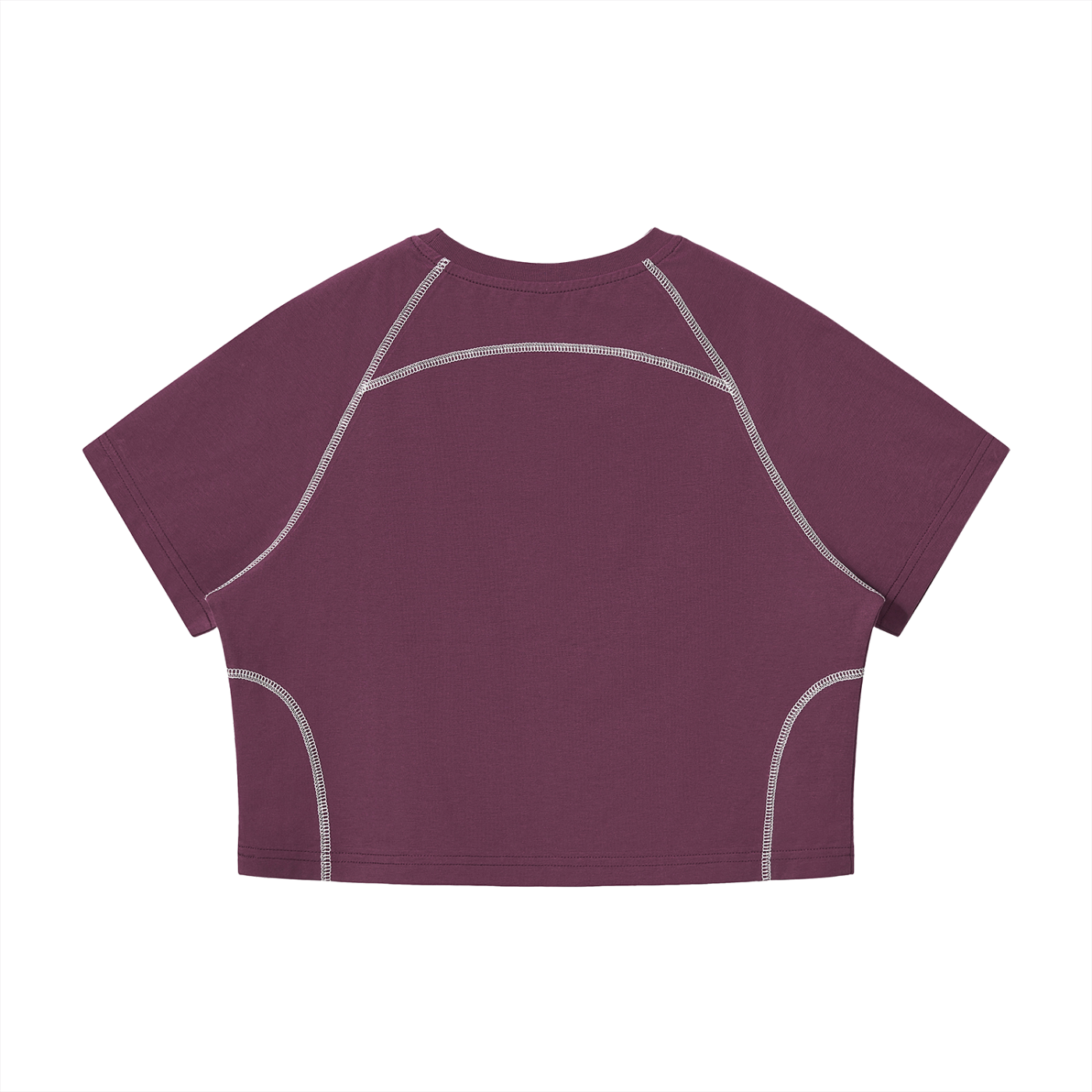 sivra's stitch raglan crop T