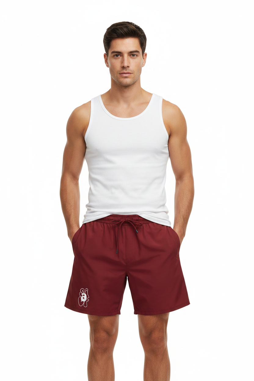 sivra's beyond box drawstring shorts
