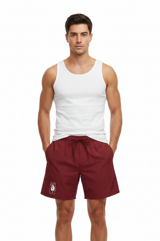 sivra's beyond box drawstring shorts