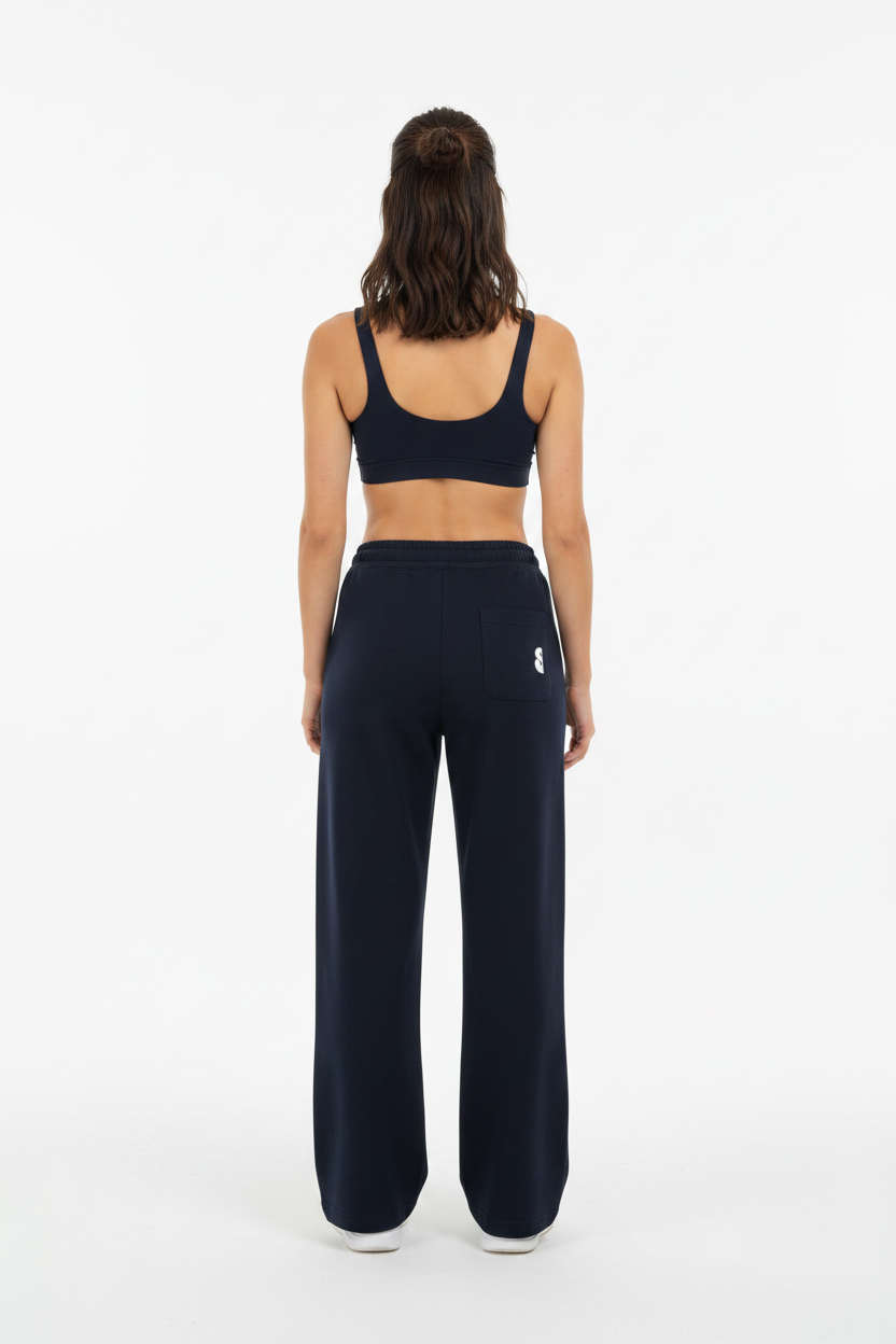 sivra's essential straight-leg sweatpants