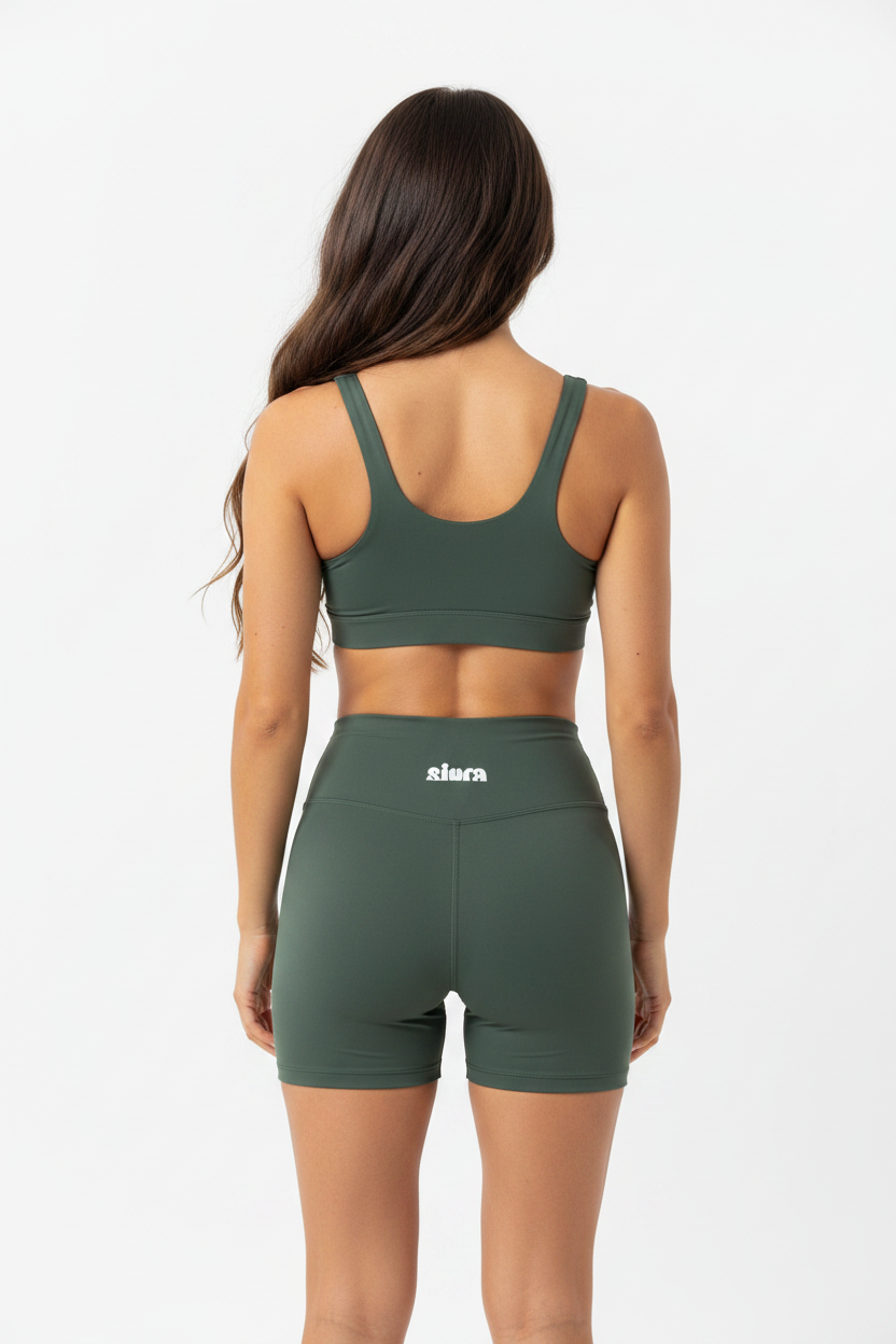sivra's high rise yoga shorts