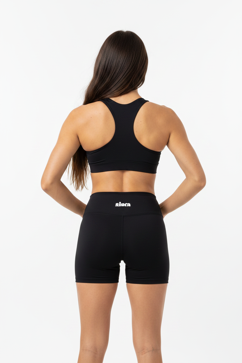 sivra's high rise yoga shorts