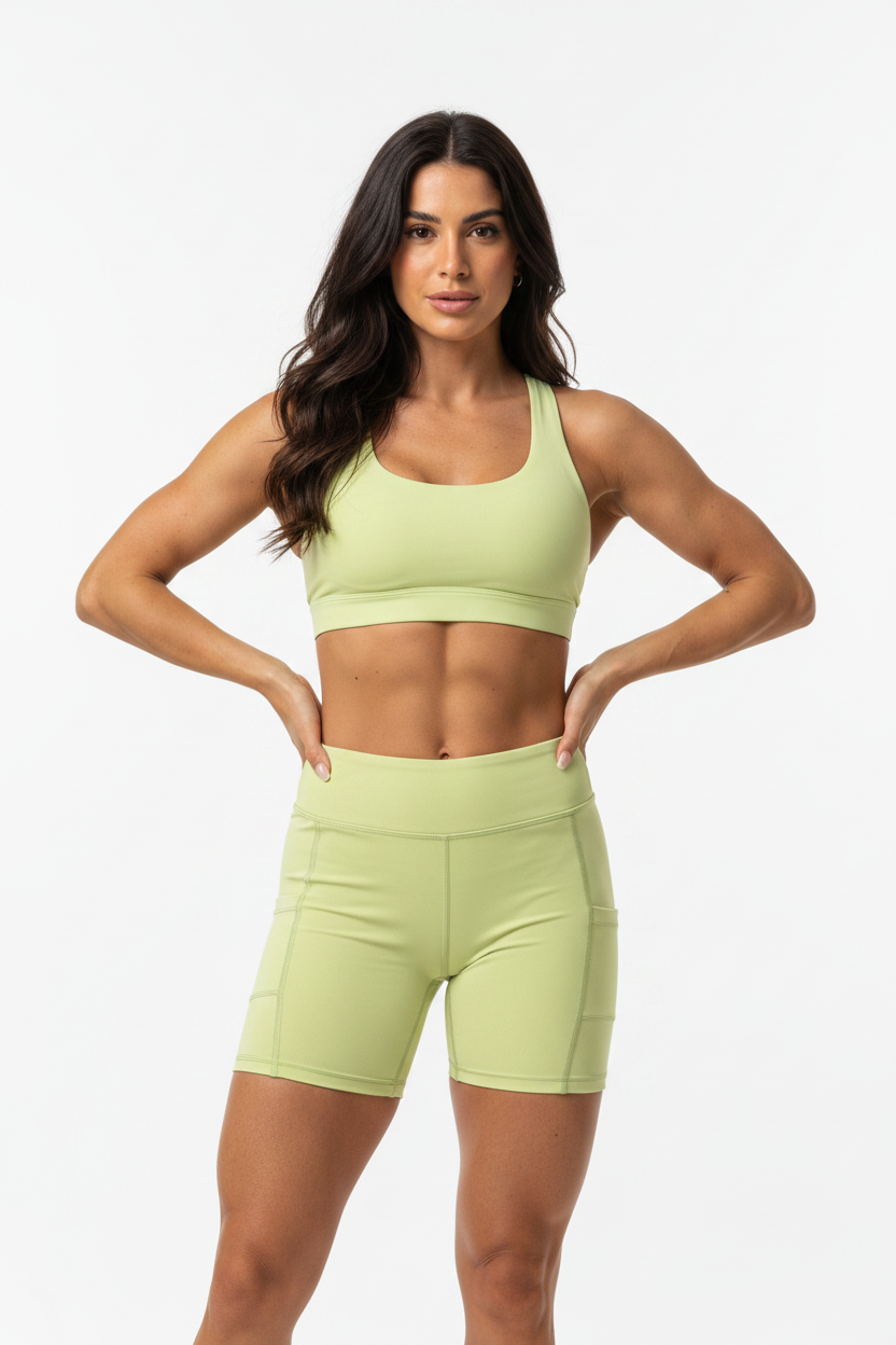 sivra's high-waisted pocket shorts