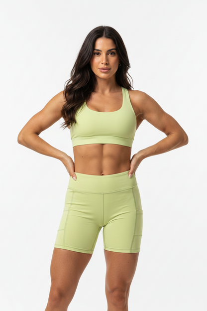 sivra's high-waisted pocket shorts