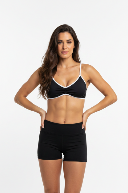 sivra's v-neck sports bra