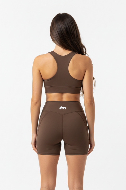 sivra's high-waisted pocket shorts