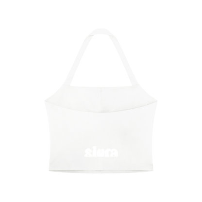 sivra's halter crop sports bra