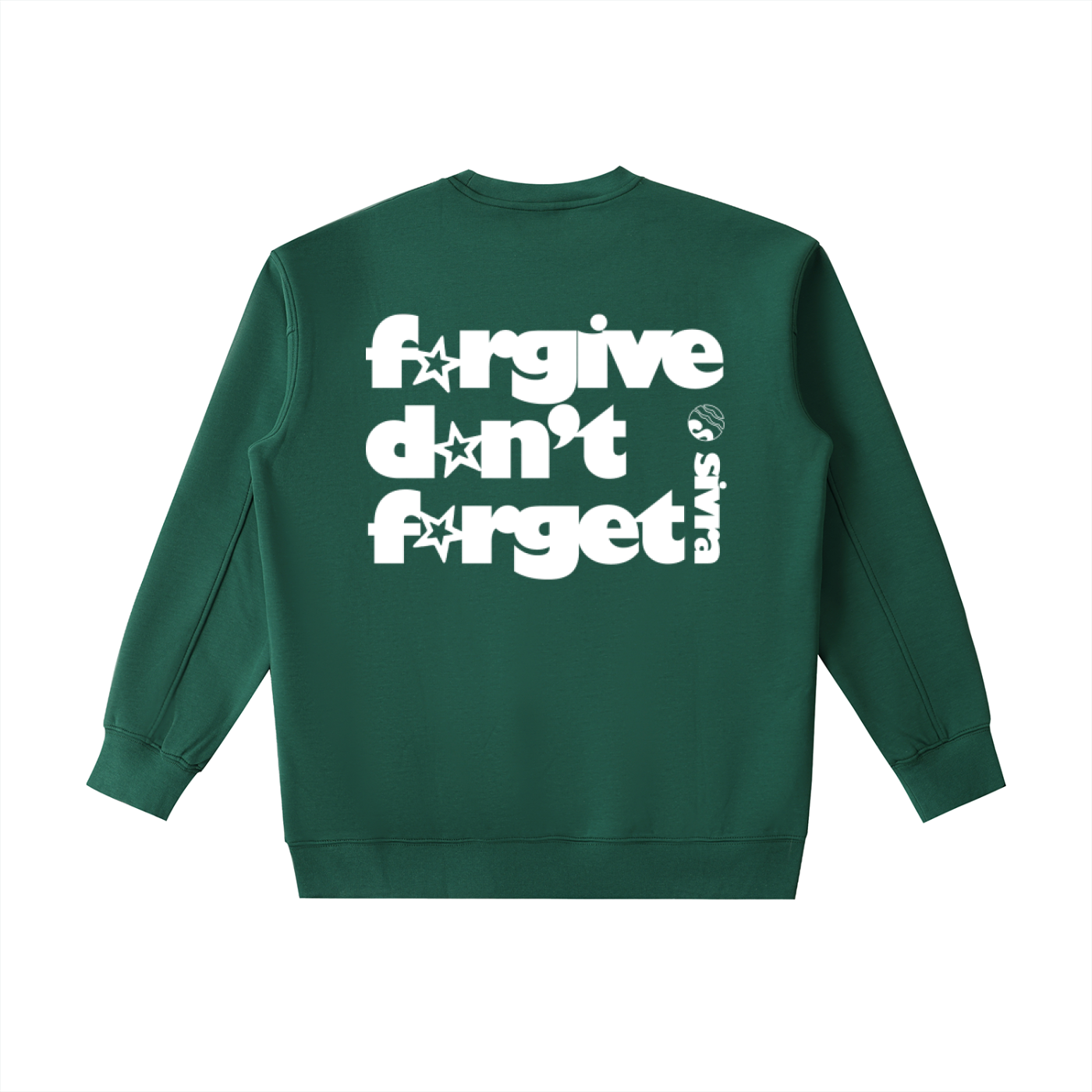 f*rgive d*n't f*rget - back [sweatshirt]