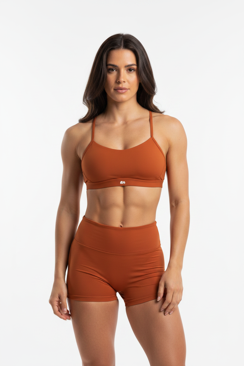 sivra's tight cropped sports bra