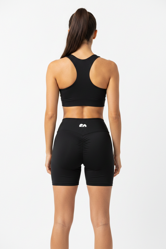 sivra's high-waisted blend shorts