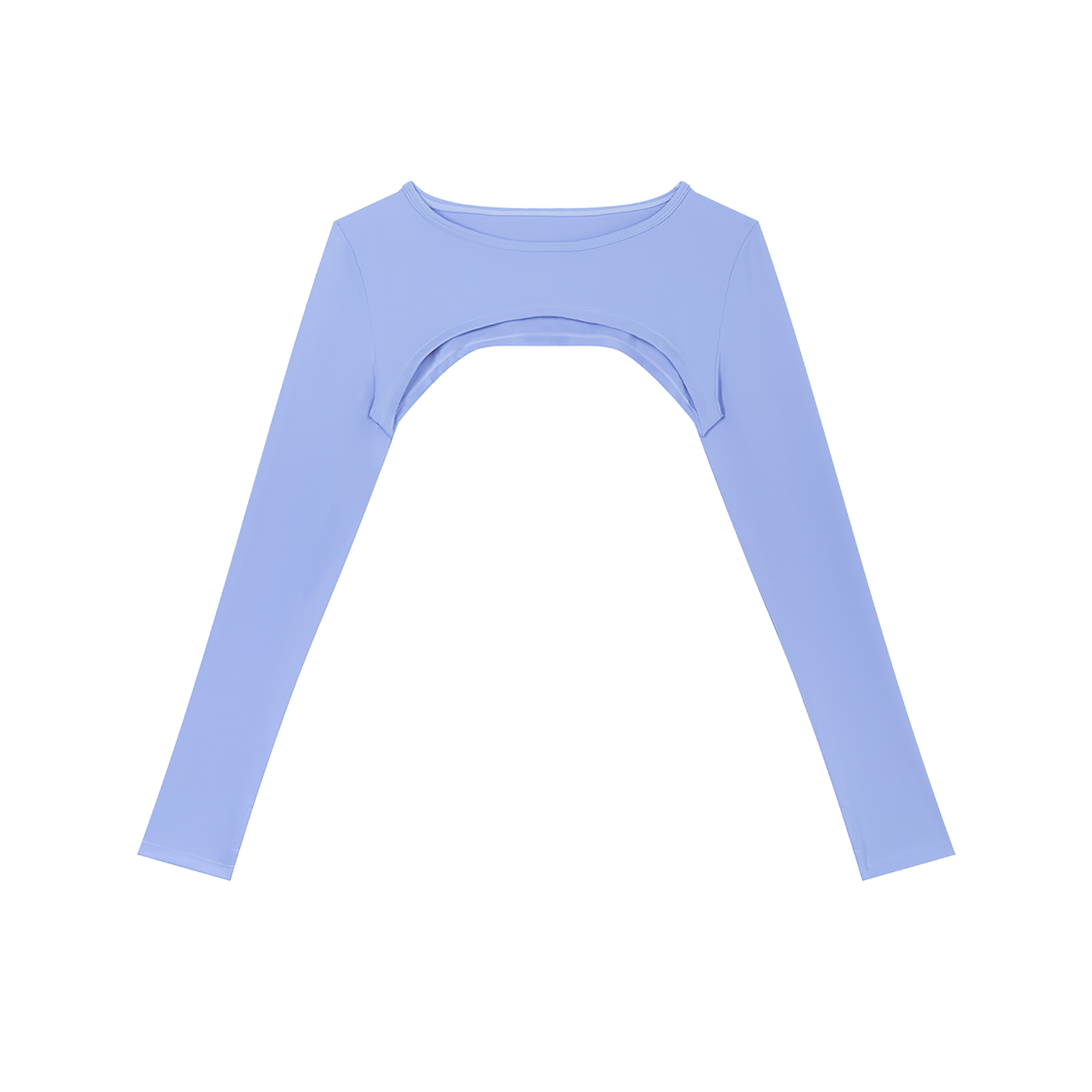 sivra's cutout long sleeve shrug