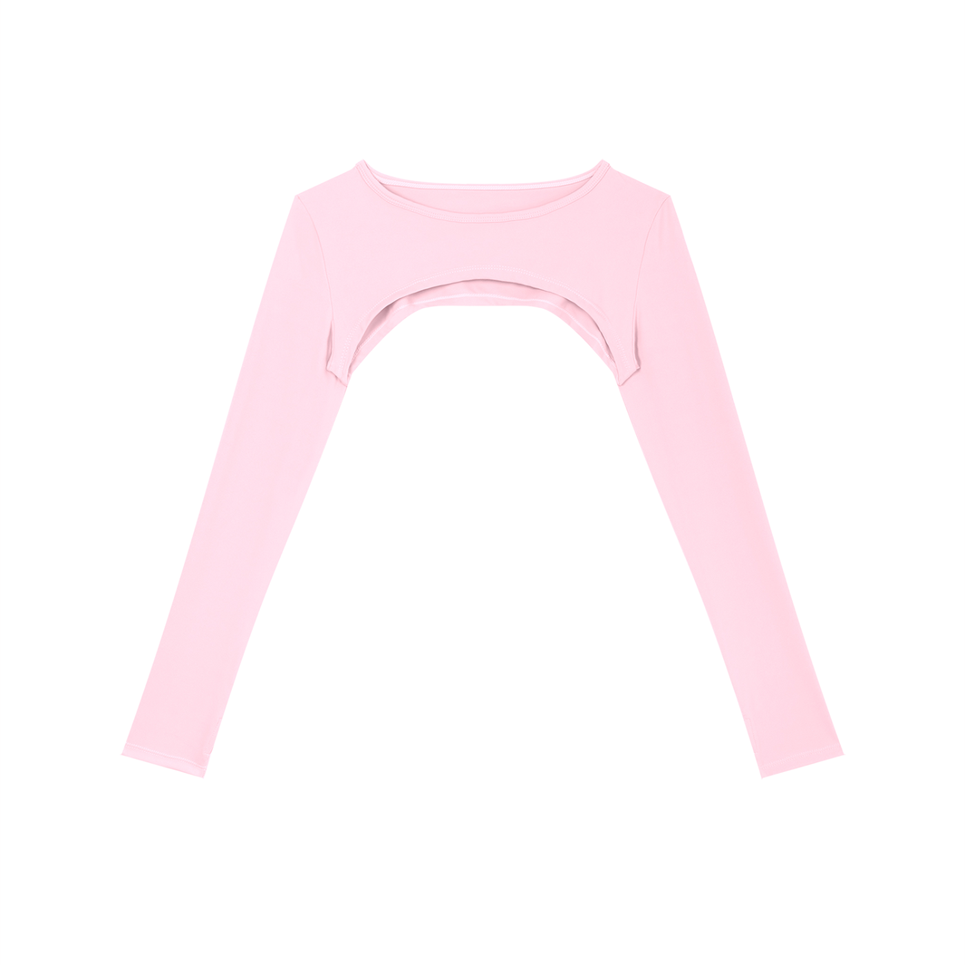 sivra's cutout long sleeve shrug