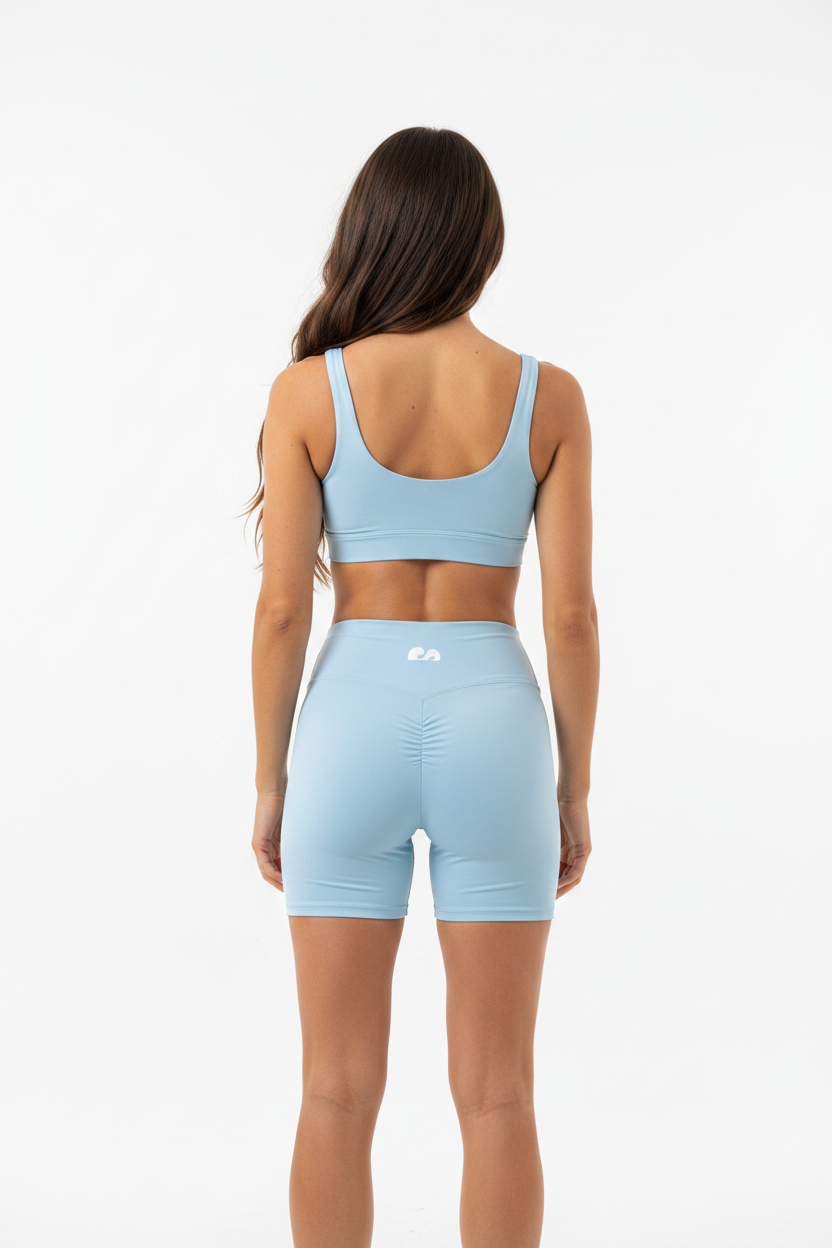 sivra's high-waisted blend shorts