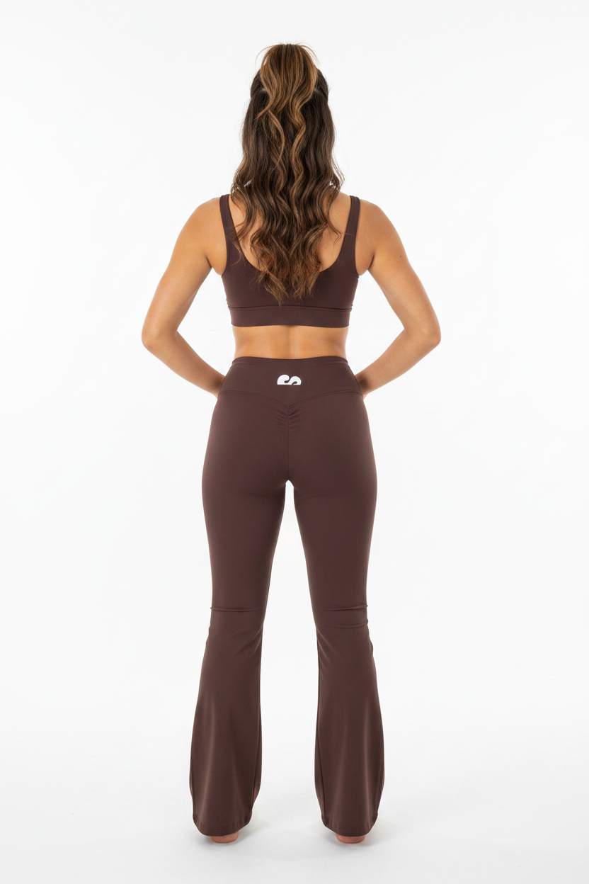 sivra's high rise flared leggings
