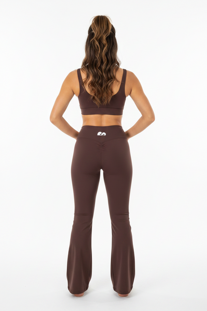 sivra's high rise flared leggings