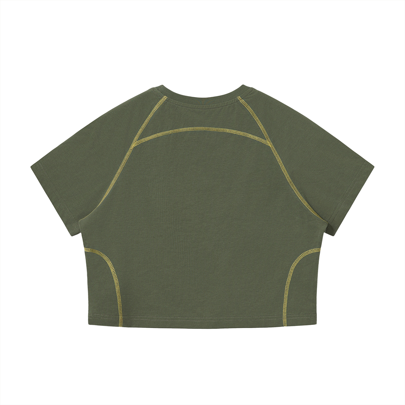 sivra's stitch raglan crop T