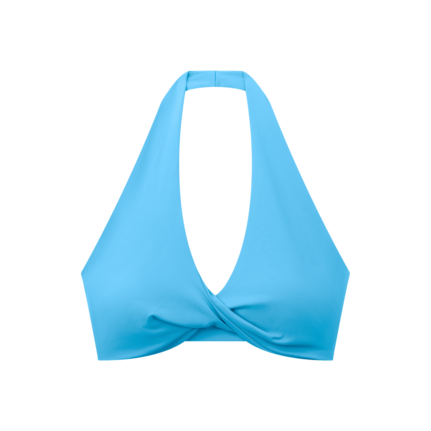 sivra's beyond pleated halter sports bra