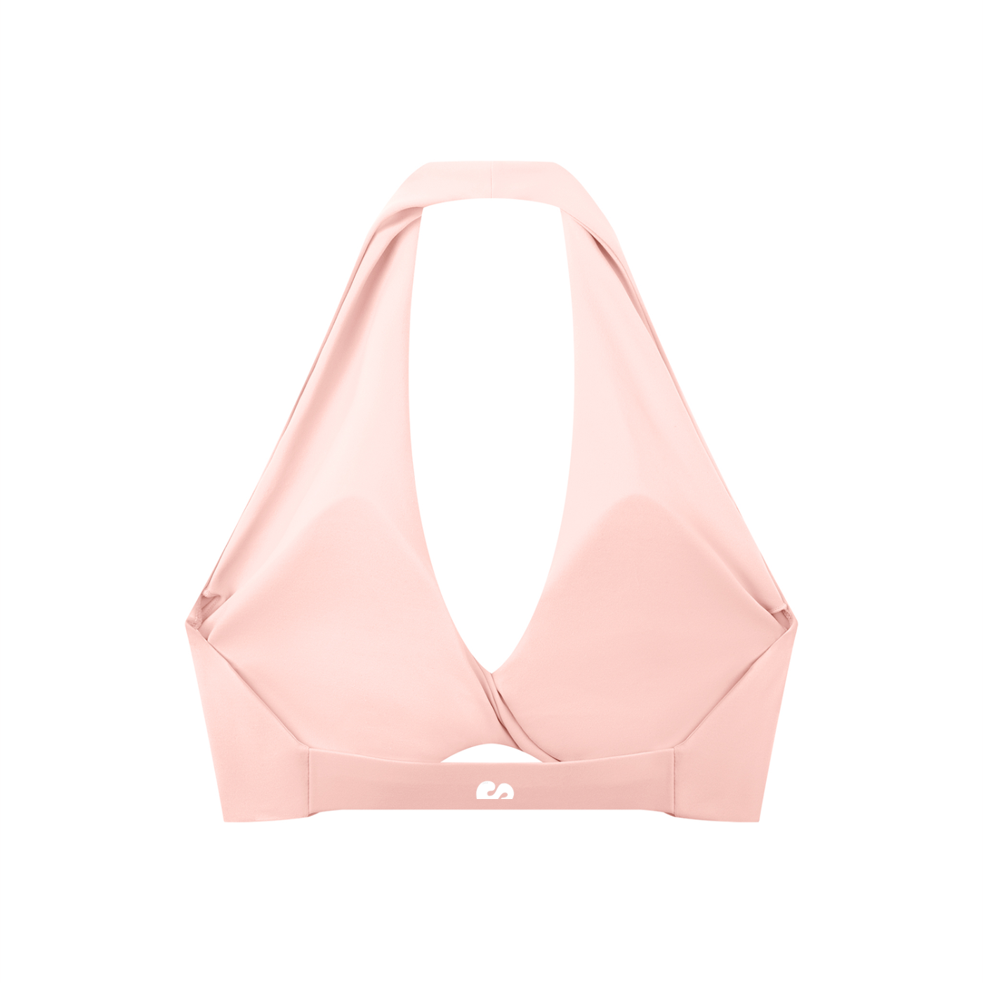sivra's beyond pleated halter sports bra