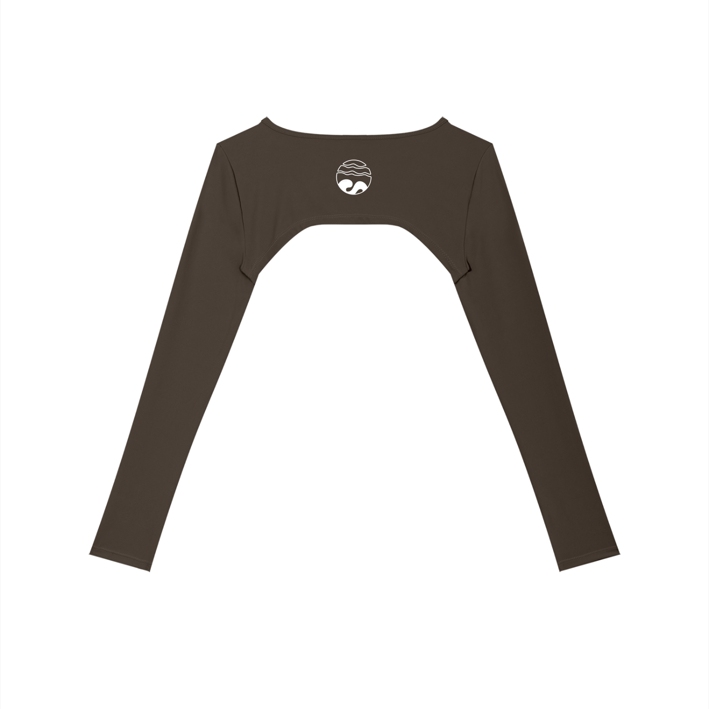 sivra's cutout long sleeve shrug