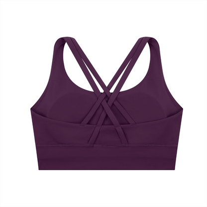 sivra's criss-cross sports bra