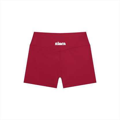 sivra's high rise yoga shorts