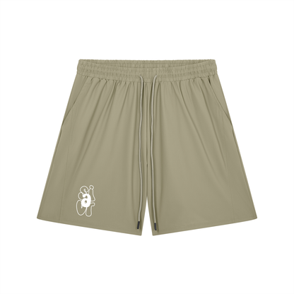 sivra's beyond box drawstring shorts