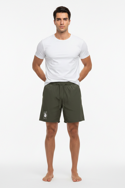 sivra's beyond box drawstring shorts