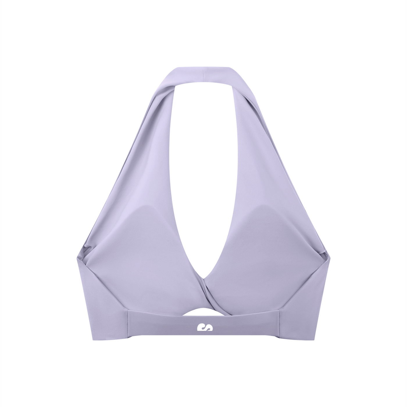 sivra's beyond pleated halter sports bra