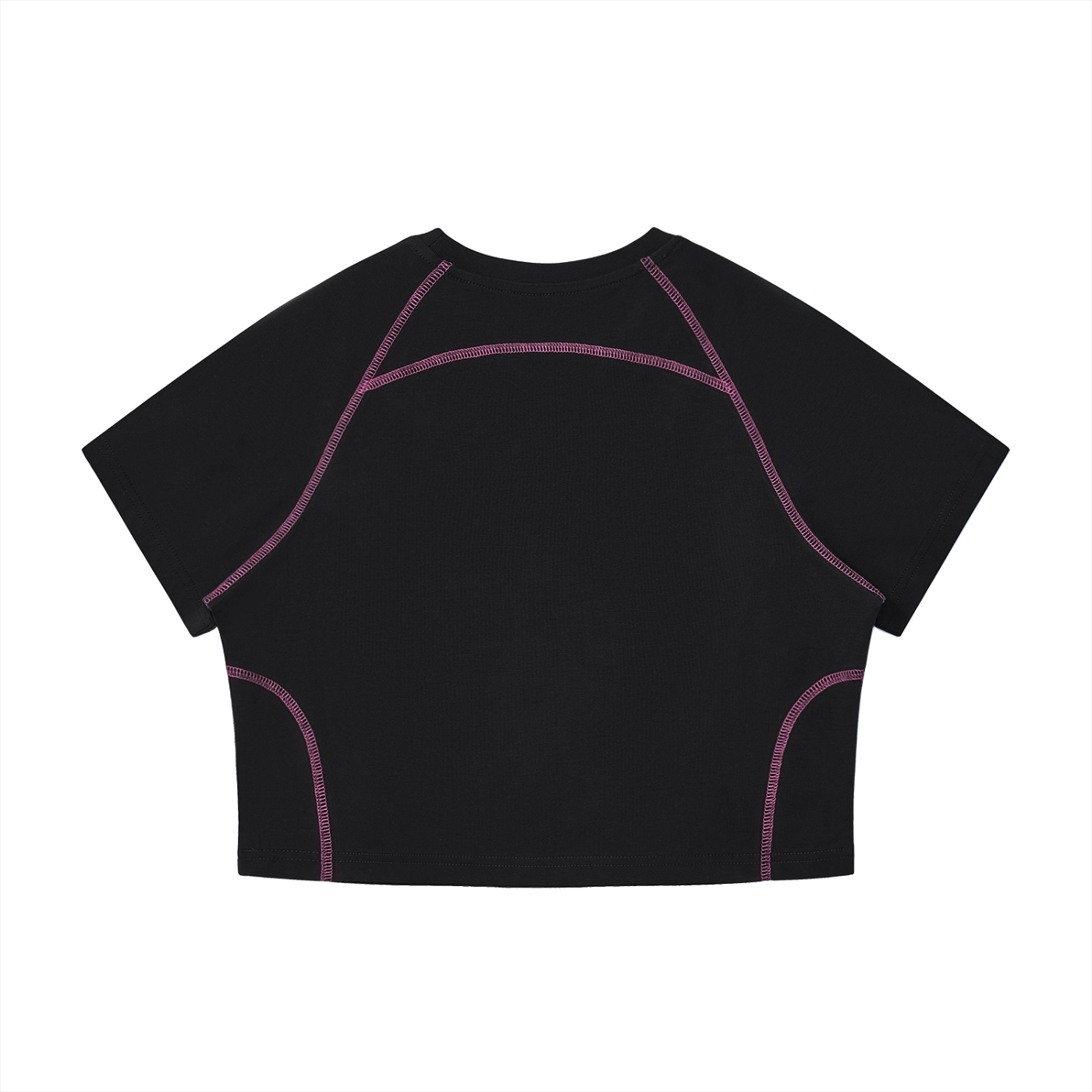 sivra's stitch raglan crop T