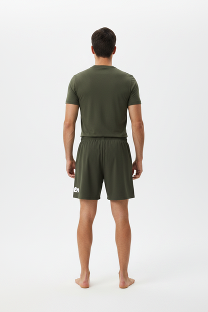 sivra's beyond box drawstring shorts