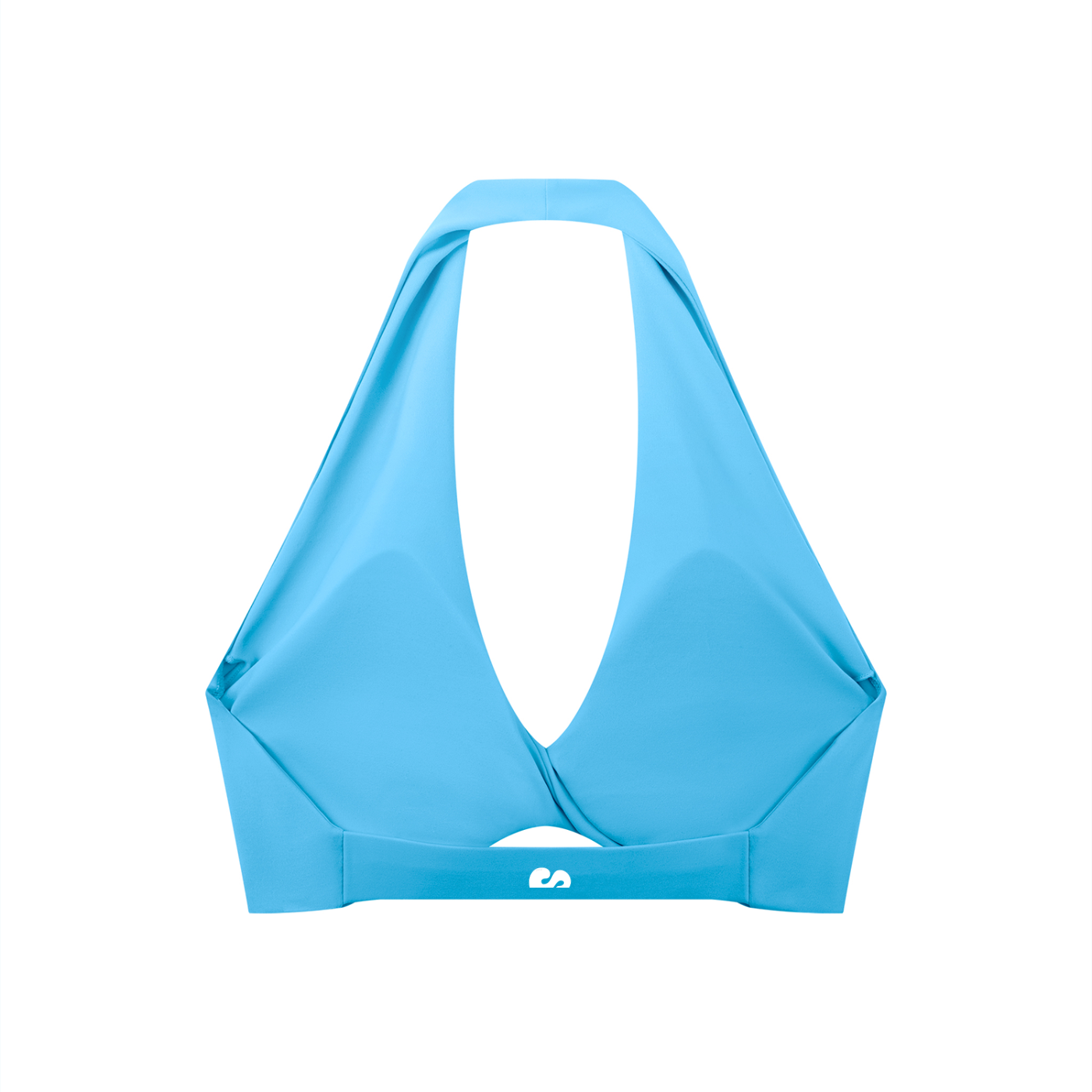 sivra's beyond pleated halter sports bra
