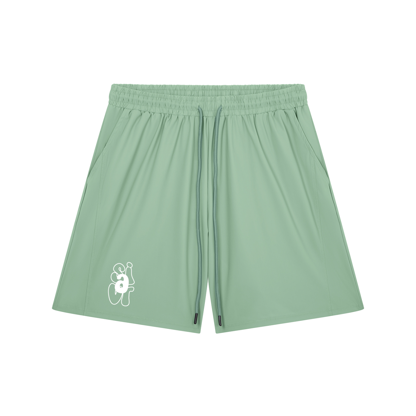 sivra's beyond box drawstring shorts