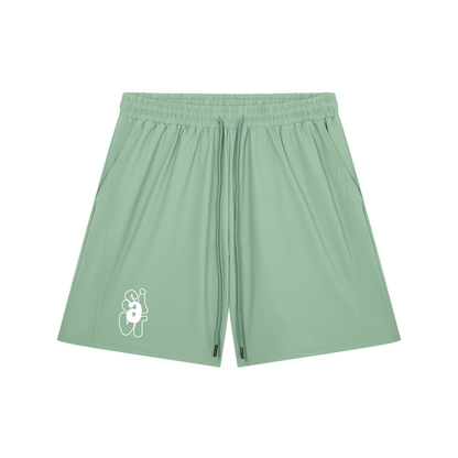 sivra's beyond box drawstring shorts