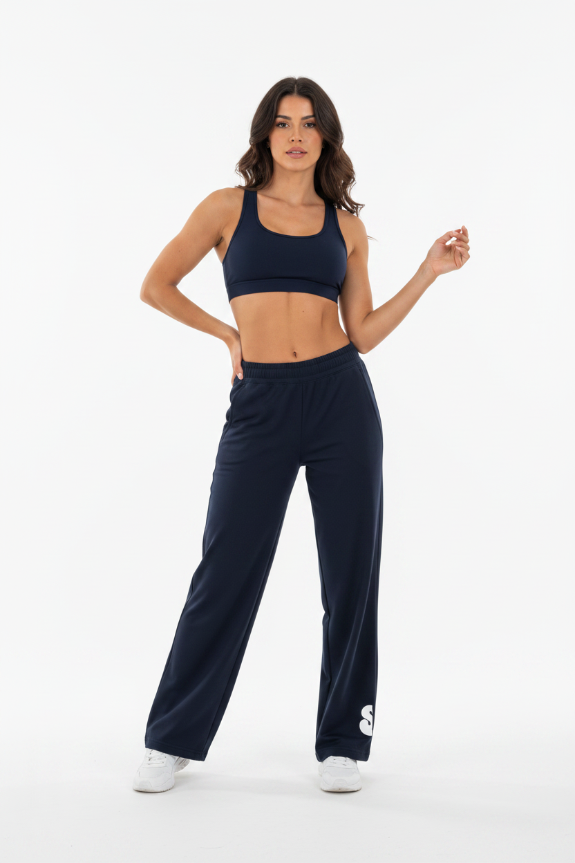 sivra's essential straight-leg sweatpants
