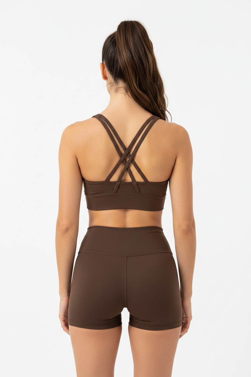 sivra's criss-cross sports bra