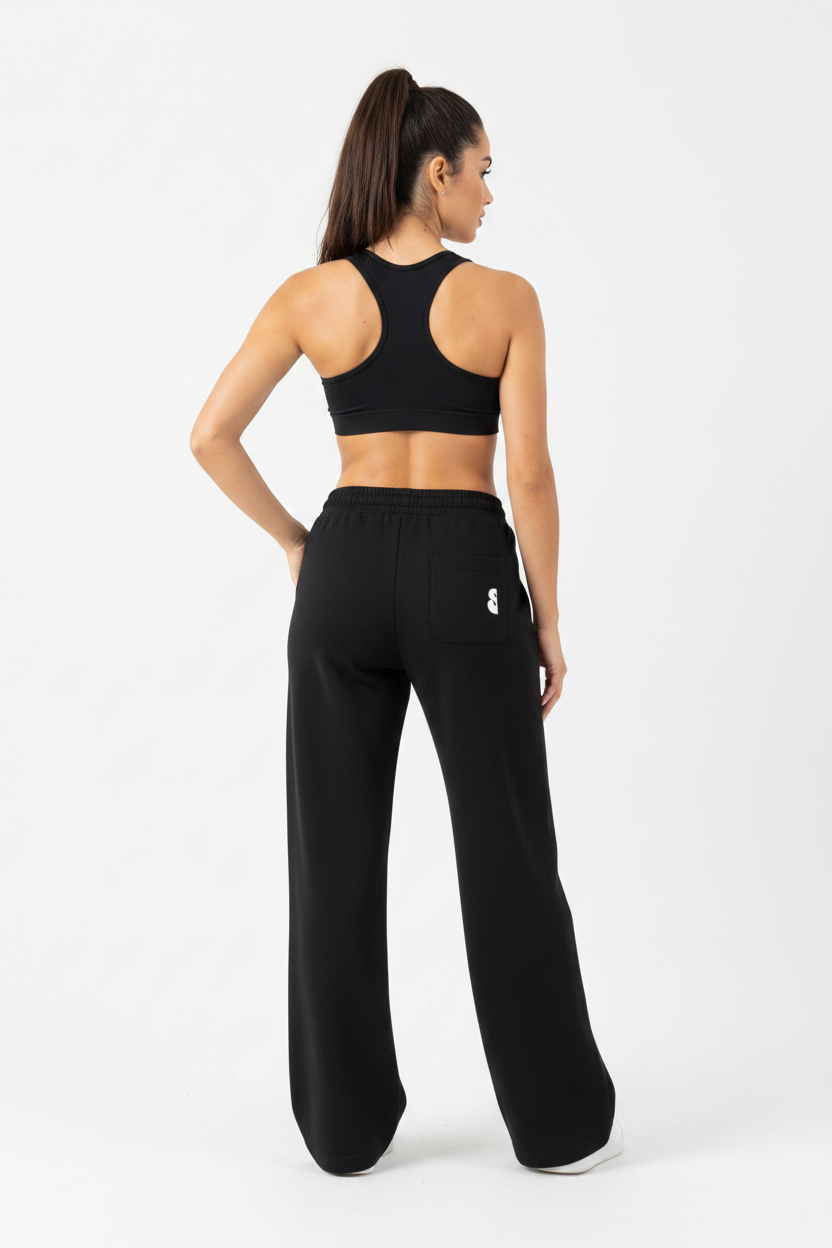 sivra's essential straight-leg sweatpants